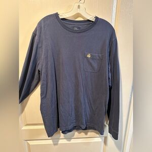 Navy Blue Brooks Brothers Long Sleeve Shirt